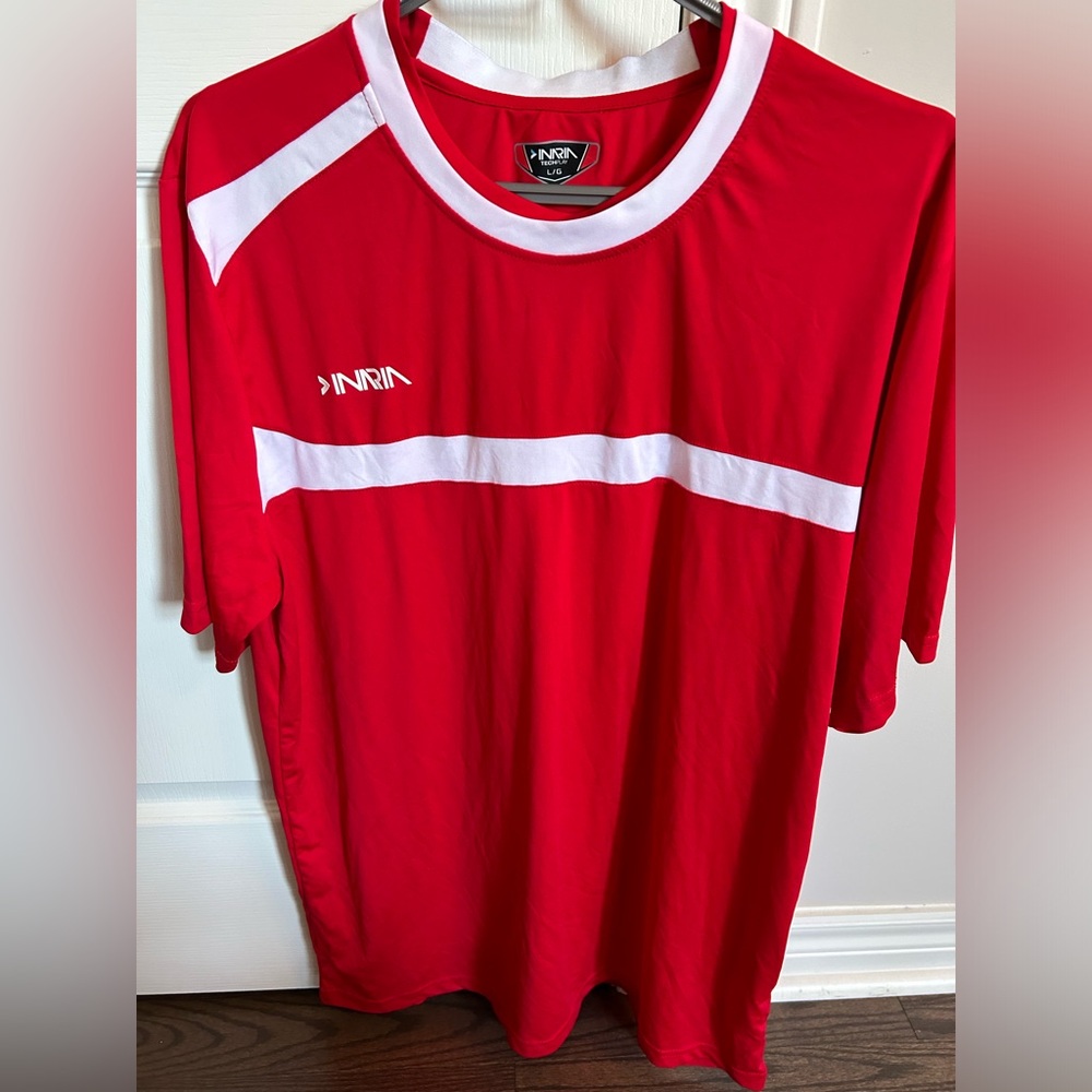 Aria Red and White Performance Jersey
